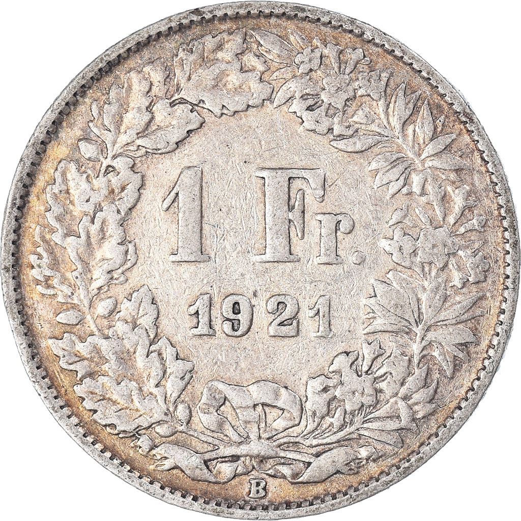 Switzerland Coin Swiss 1 Franc | Helvetia | KM24 | 1875 - 1967