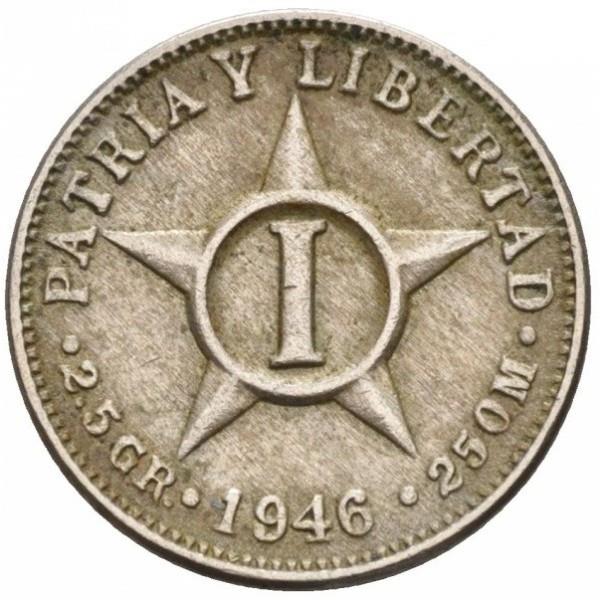 1 Centavo Coin | 2.5 GR | Km:9.2 | 1946 - 1961