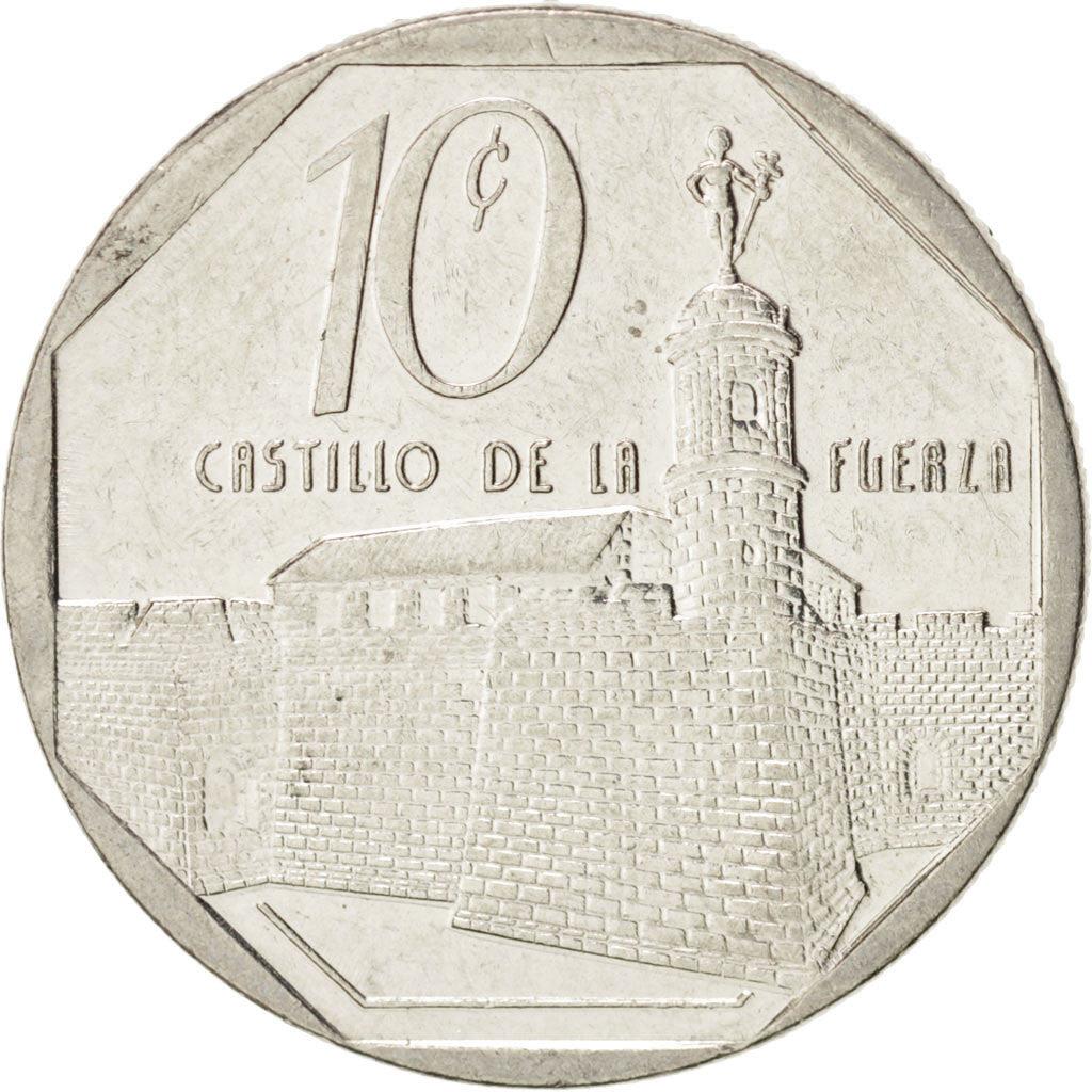 10 Centavos Coin | Castle of the Royal Force/Army | Km:576 | 1994 - 2018