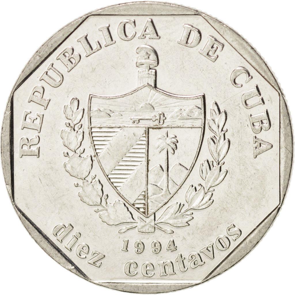 10 Centavos Coin | Castle of the Royal Force/Army | Km:576 | 1994 - 2018