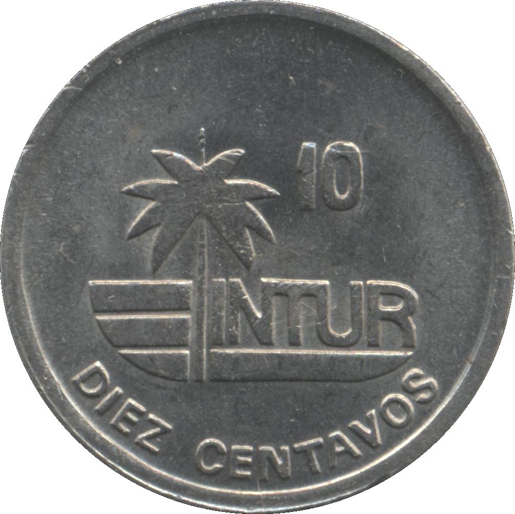 10 Centavos Coin | Magnetic | Km:415.2A | 1989