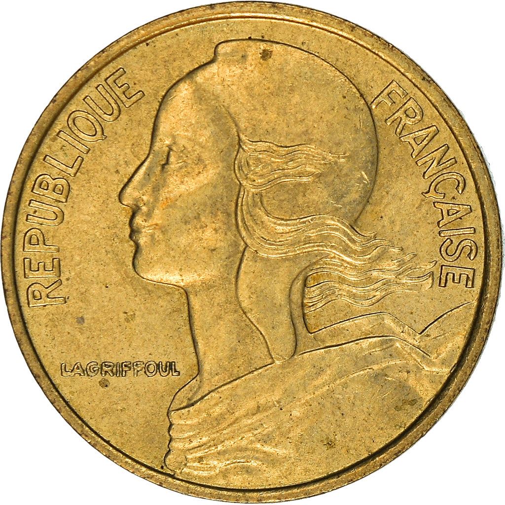 French Coin 5 Centimes | KM933 | France | 1966 - 2001