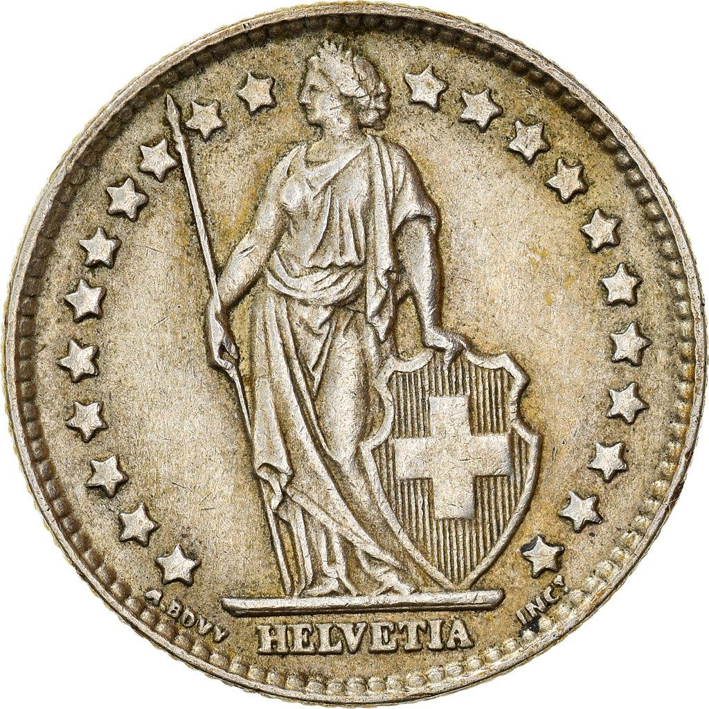 Switzerland Coin Swiss 1 Franc | Helvetia | KM24 | 1875 - 1967