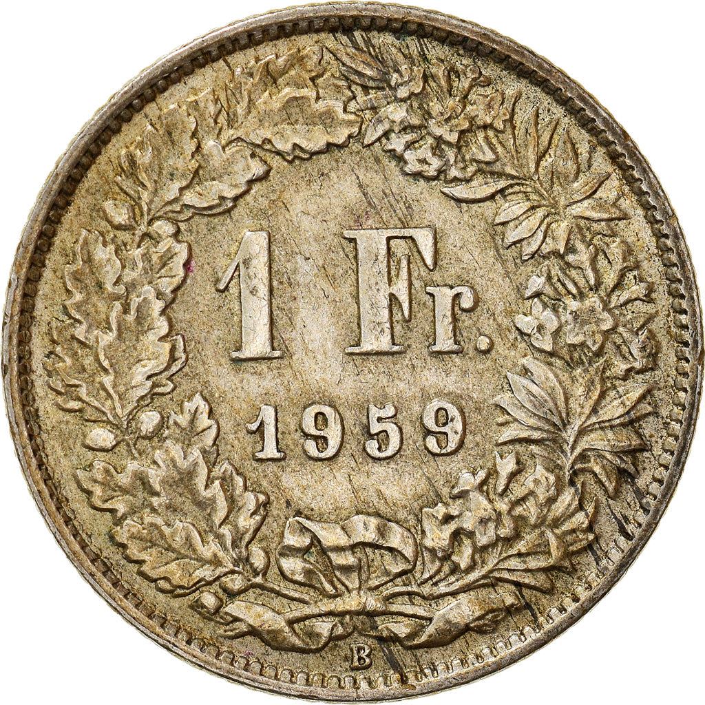 Switzerland Coin Swiss 1 Franc | Helvetia | KM24 | 1875 - 1967