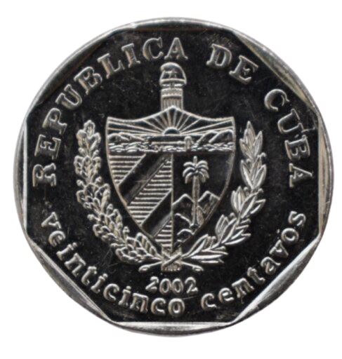 25 Centavos Coin | Church of San Francisco de Asis | Km:577 | 1994 - 2018