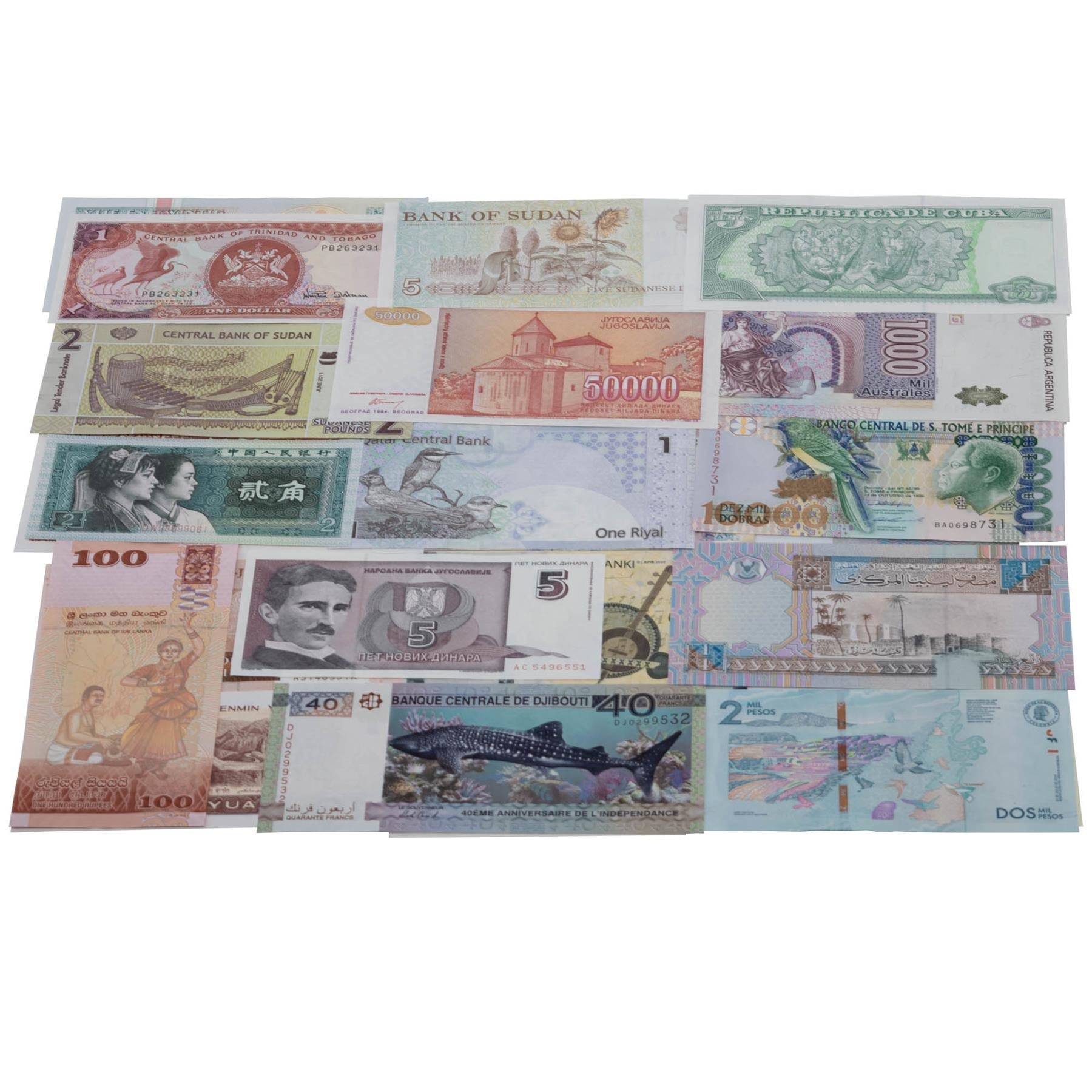 300 Banknotes | 40+ Countries | Valuable Paper Money | UNC