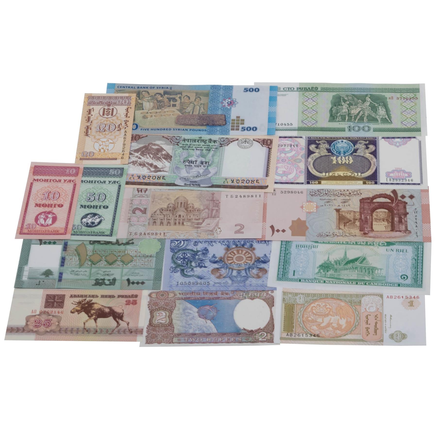 300 Banknotes | 40+ Countries | Valuable Paper Money | UNC