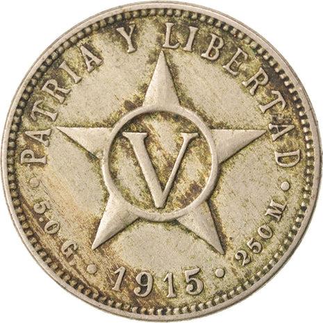 5 Centavos Coin | 5.0 G. | Km:11.1 | 1915 - 1920