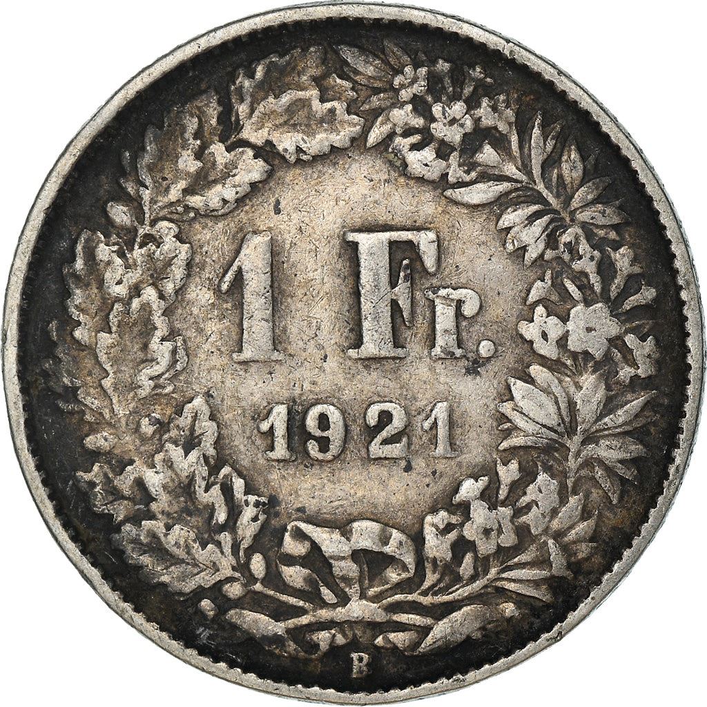 Switzerland Coin Swiss 1 Franc | Helvetia | KM24 | 1875 - 1967