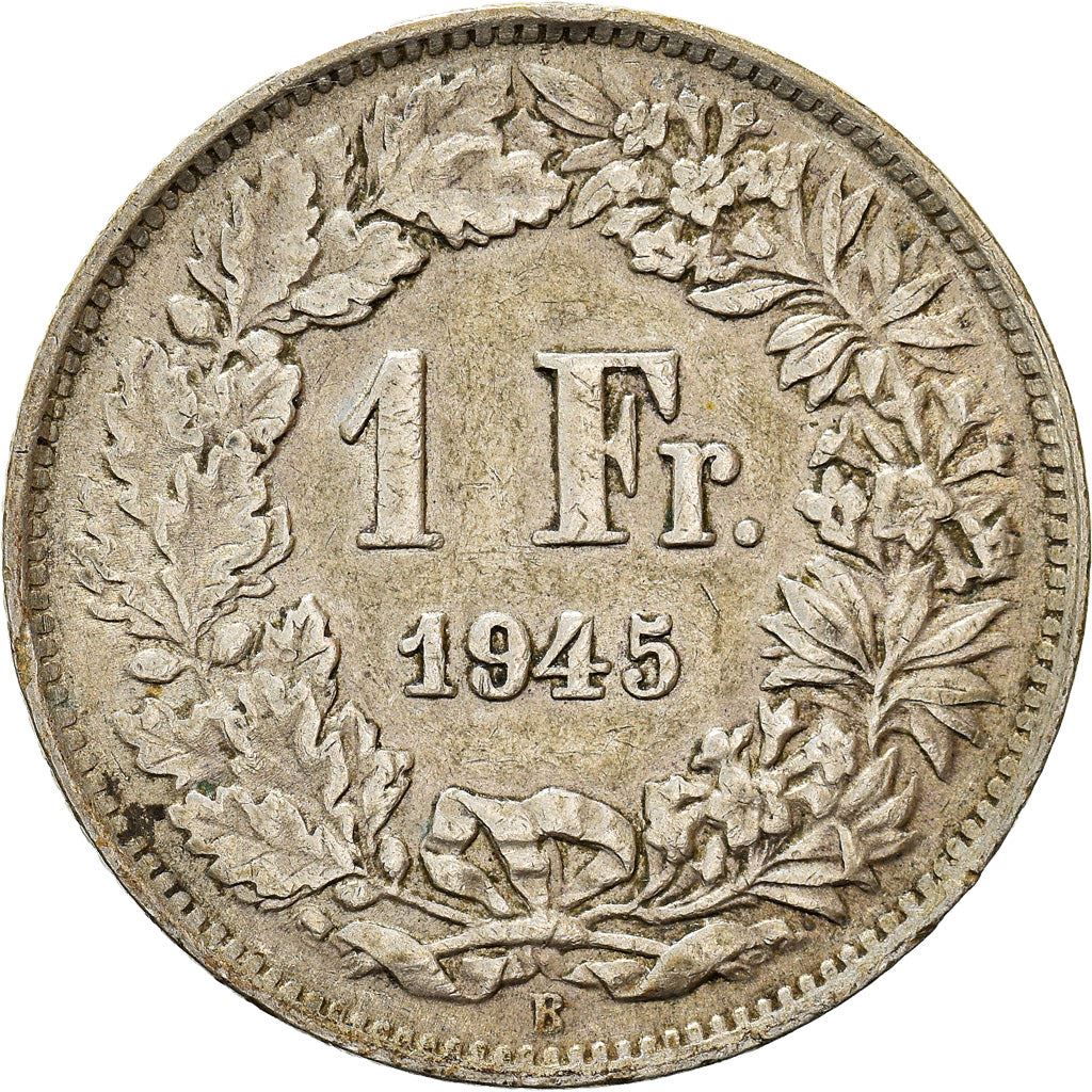 Switzerland Coin Swiss 1 Franc | Helvetia | KM24 | 1875 - 1967