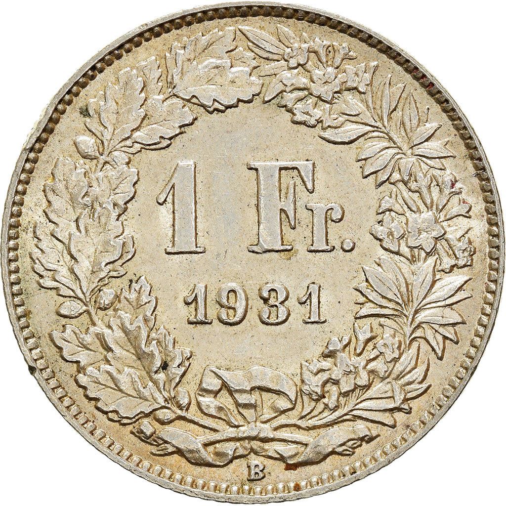 Switzerland Coin Swiss 1 Franc | Helvetia | KM24 | 1875 - 1967