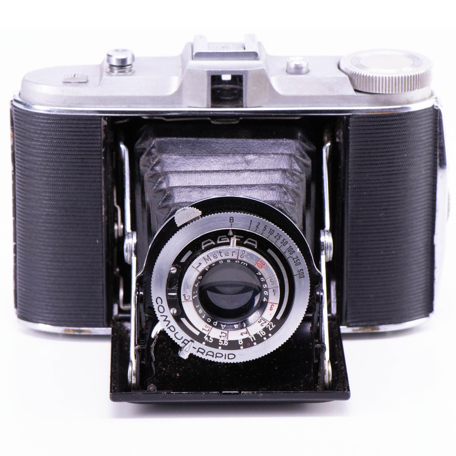 Agfa Isolette 4.5 Camera | Apotar 85mm f4.5 lens | Germany | 1945 - 1950