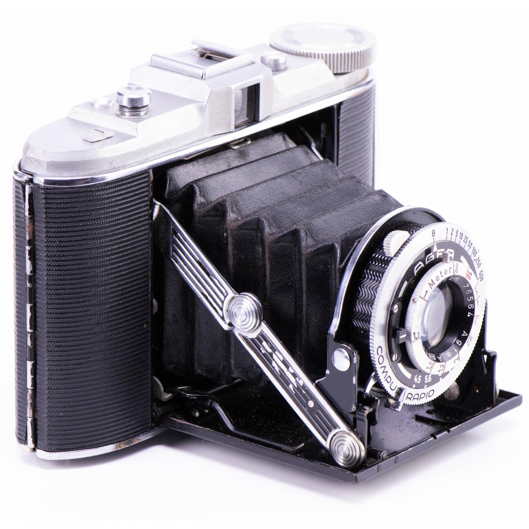 Agfa Isolette 4.5 Camera | Apotar 85mm f4.5 lens | Germany | 1945 - 1950