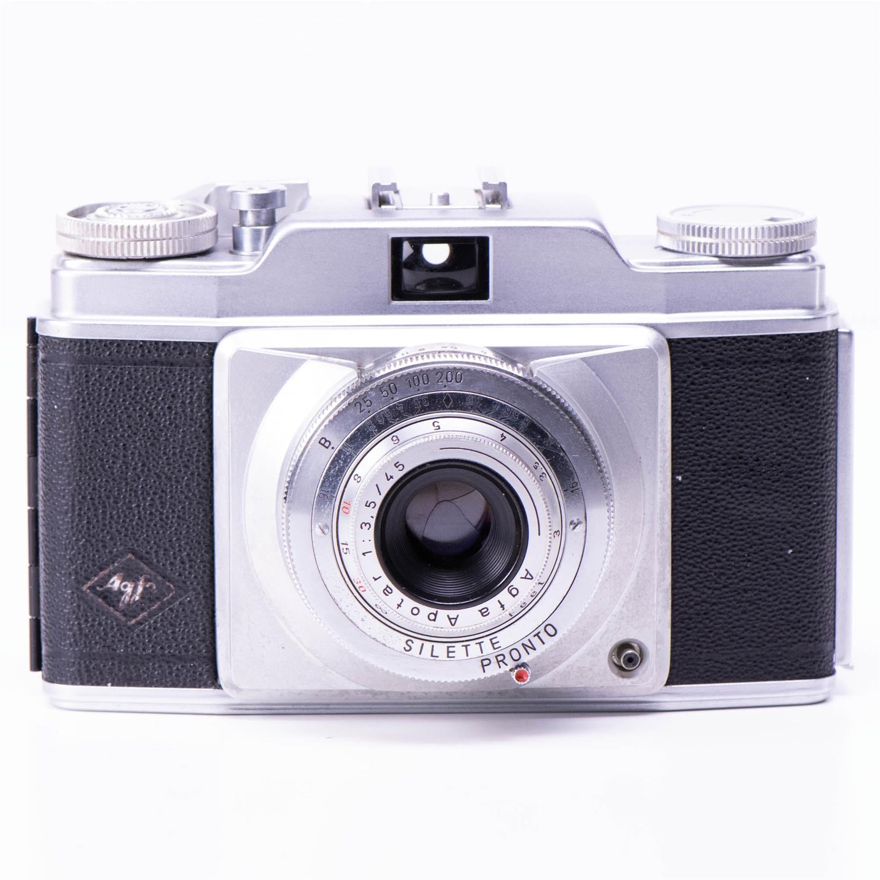 Agfa Silette Camera | Apotar 45mm f3.5 | White | Germany | 1953