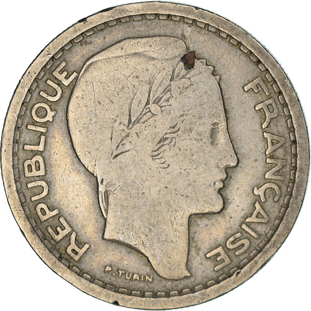 Algeria | 20 Francs Coin | Marianne | Phrygian Cap | KM91 | 1949 - 1956