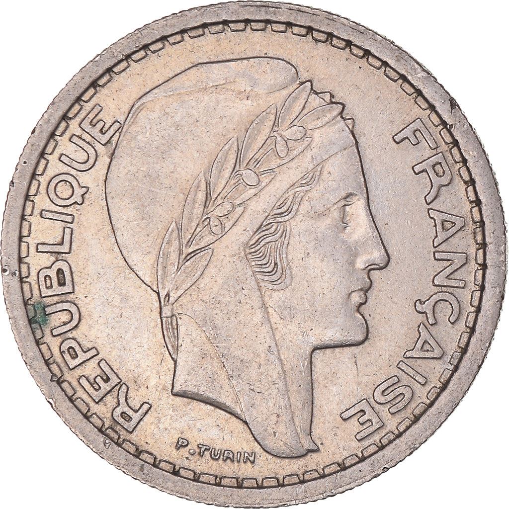 Algeria | 20 Francs Coin | Marianne | Phrygian Cap | KM91 | 1949 - 1956