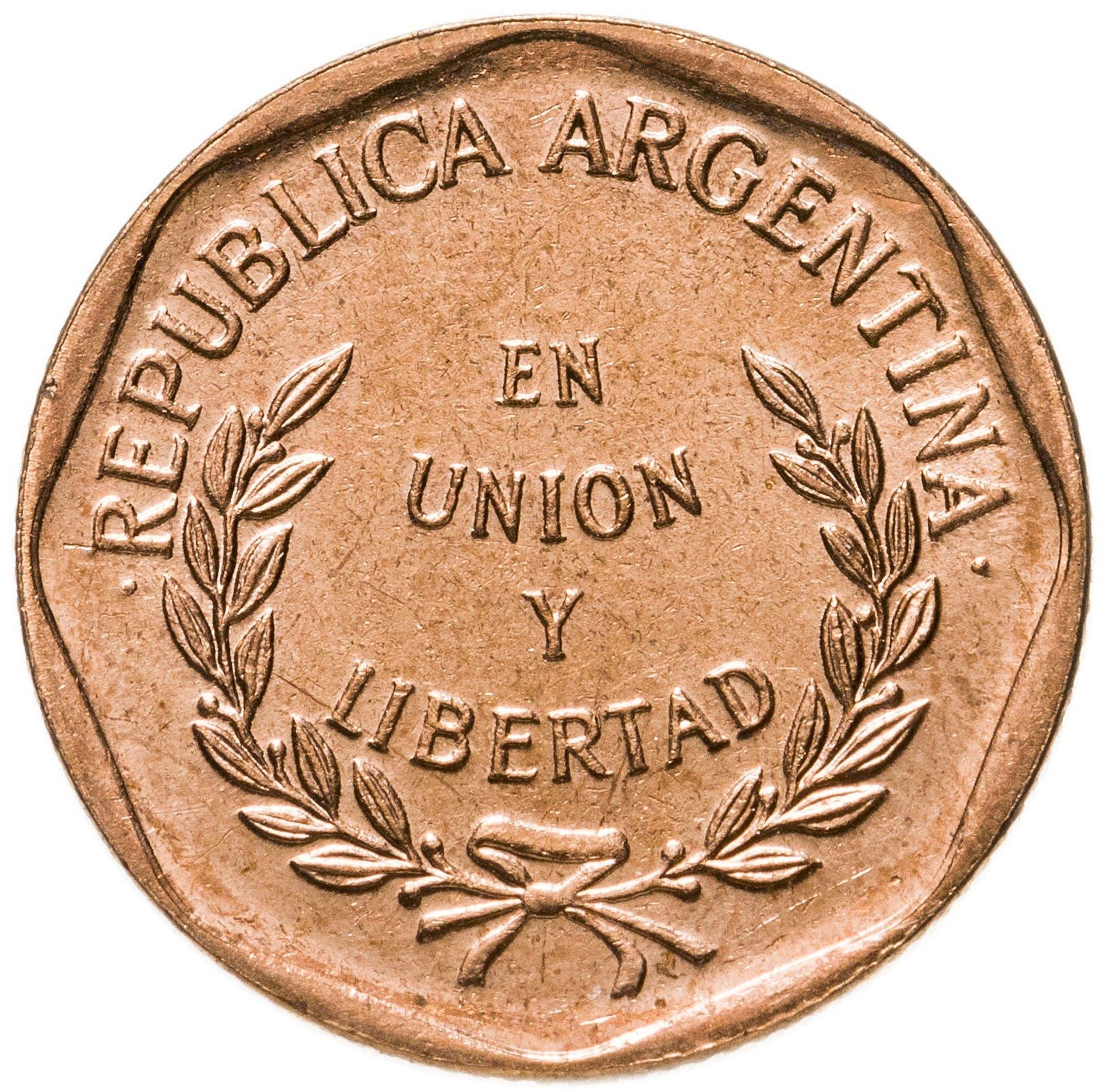 Argentina 1 Centavo Coin | 1993 - 2000