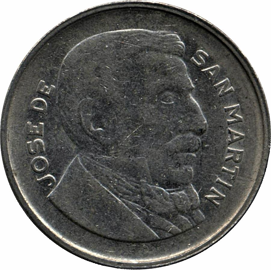 Argentina 10 Centavos Coin | Jose San Martin | 1954 - 1956