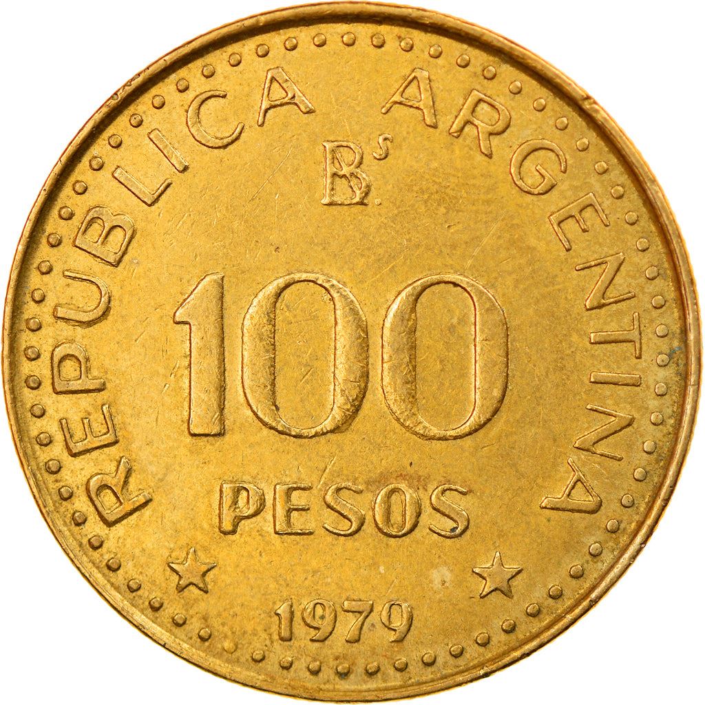 Argentina 100 Pesos | José de San Martín Coin | KM85 | 1978 - 1980