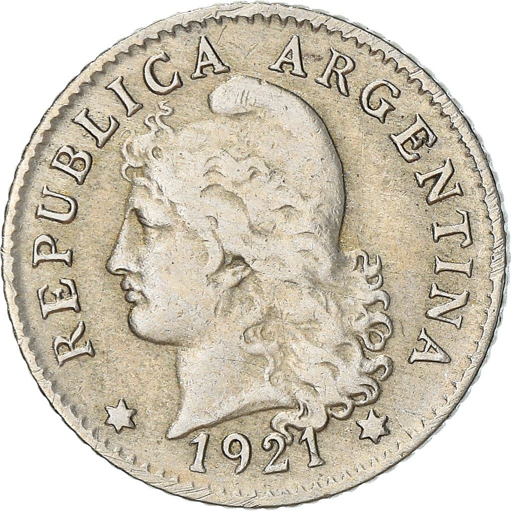 Argentina 5 Centavos Coin | Oudine | Phrygian cap | 1896 - 1942