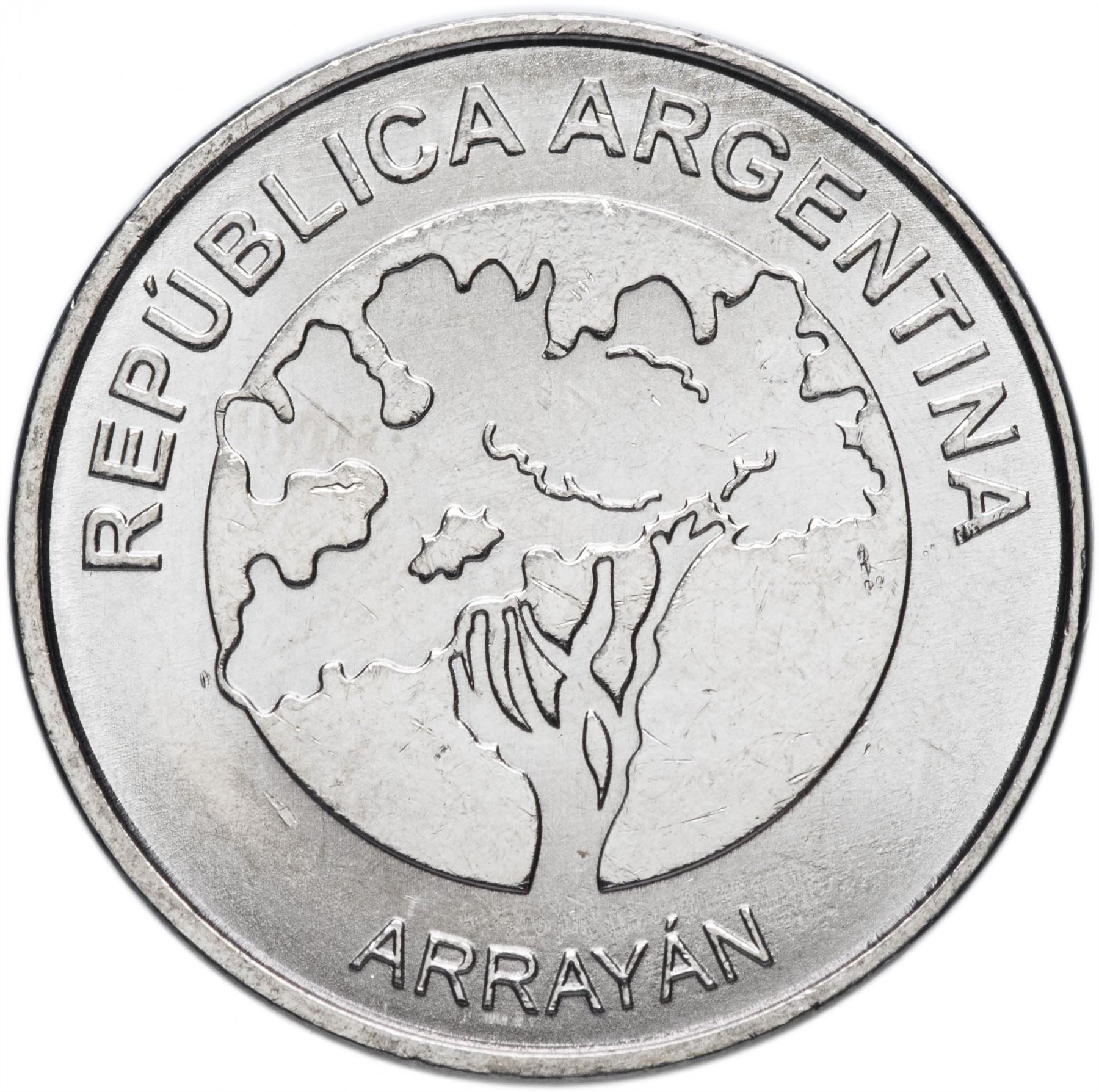 Argentina 5 Pesos | Arrayán Flower Coin | KM187 | 2017 - 2020