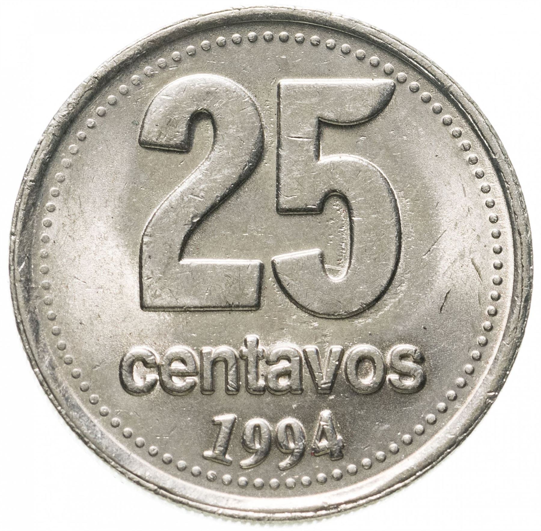 Argentina Coin 25 Centavos | 1993 - 1996