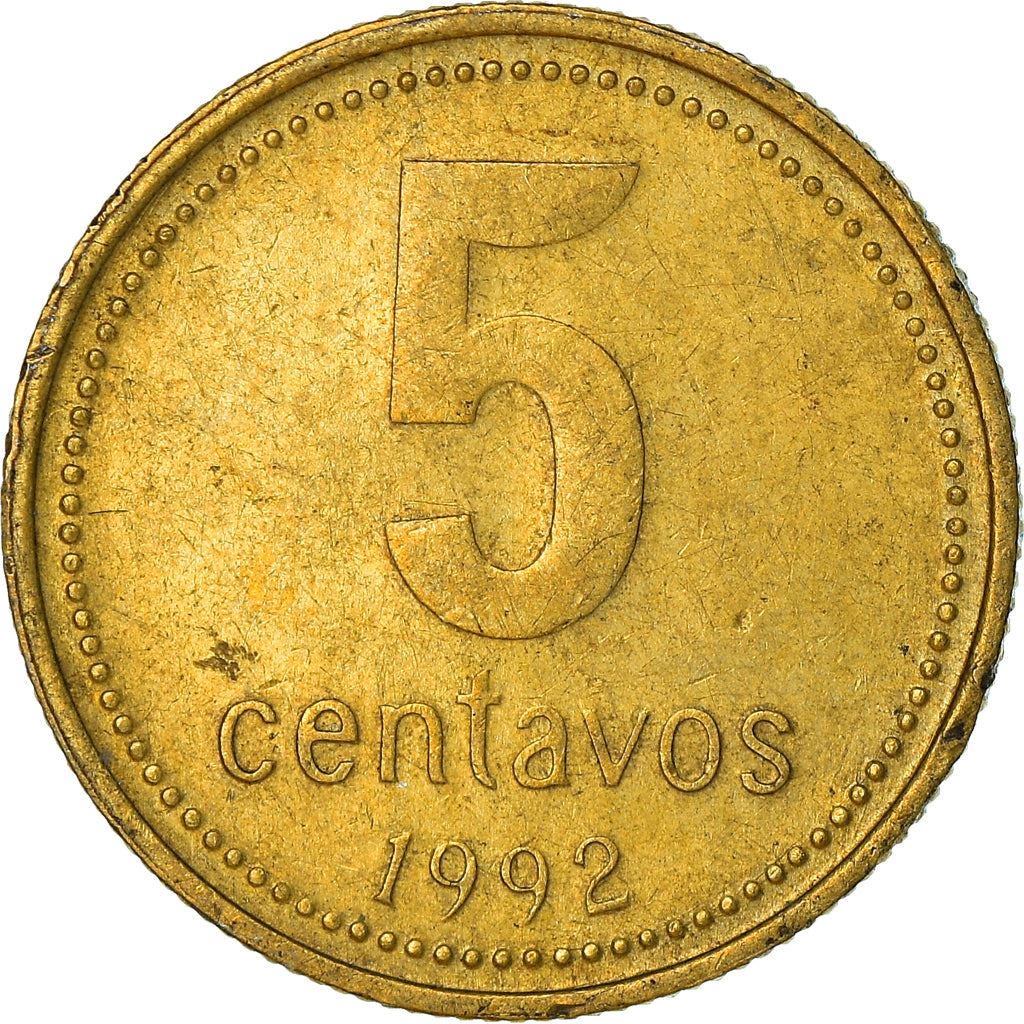 Argentina Coin 5 Centavos | Sol de Mayo | 1992 - 2005