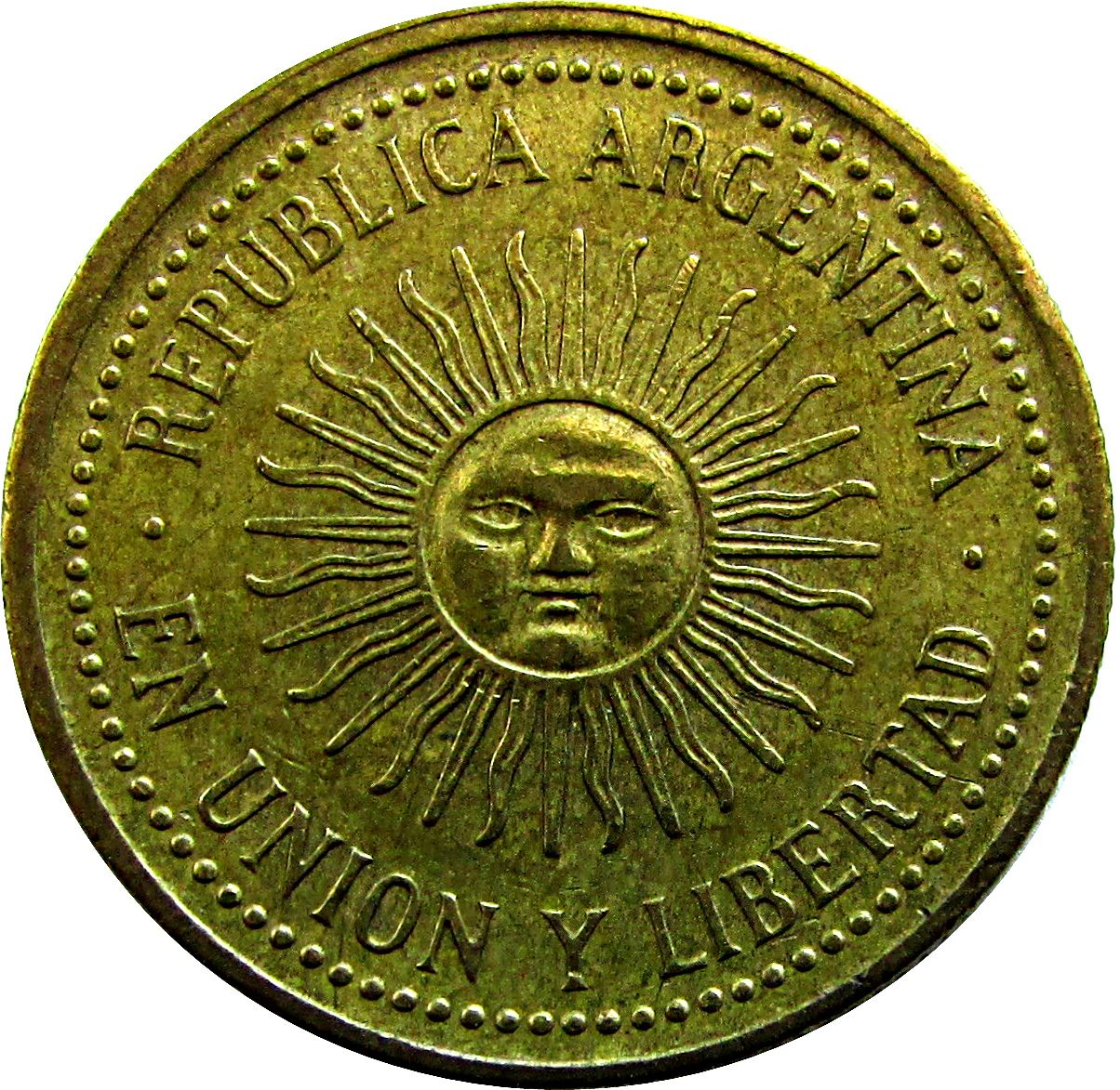 Argentina Coin 5 Centavos | Sol de Mayo | 1992 - 2005