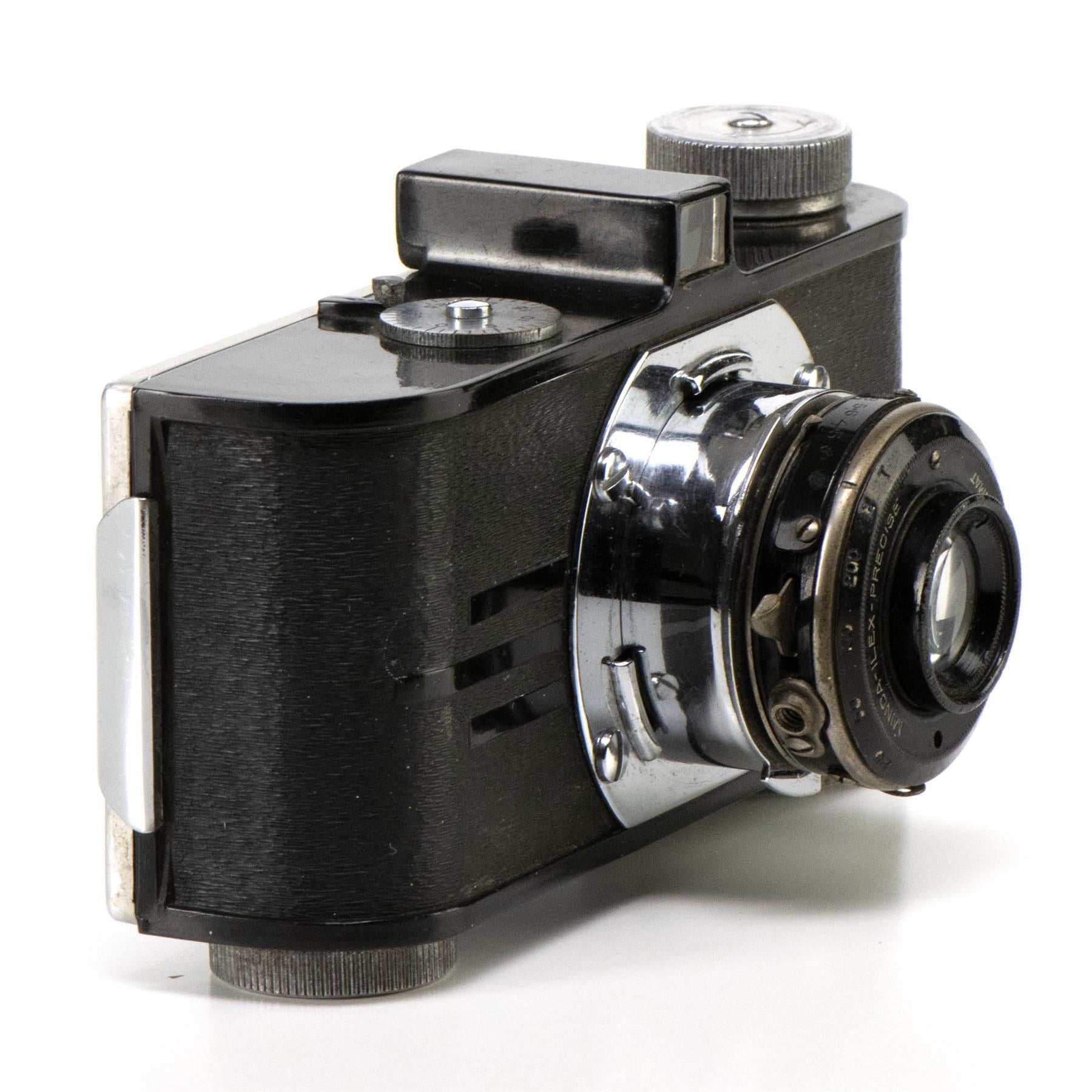 Argus A Camera | Minoa-Ilex-Precise f4.5 lens | Black | U.S.A | 1936 - 1941