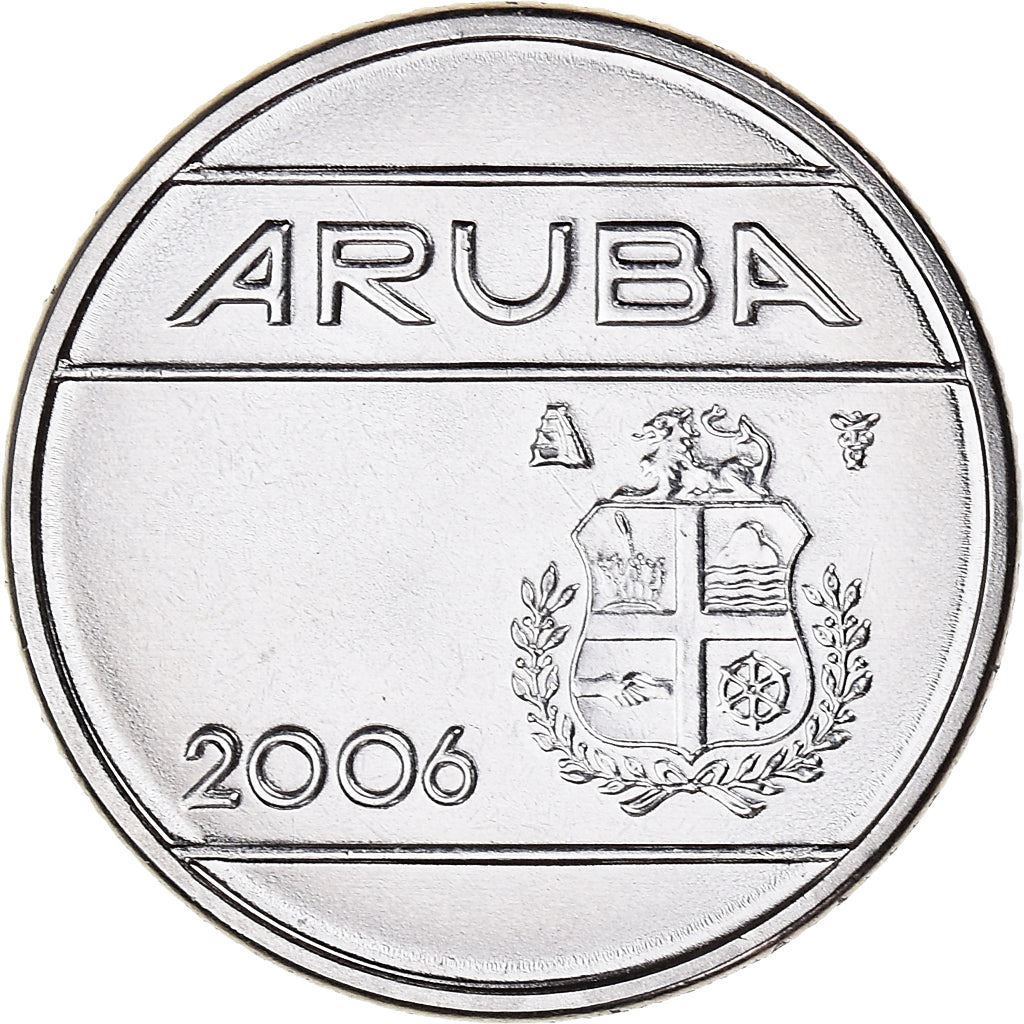 Aruba 10 Cents Coin | Queen Beatrix | Willem Alexander | KM2 | 1986 - 2020