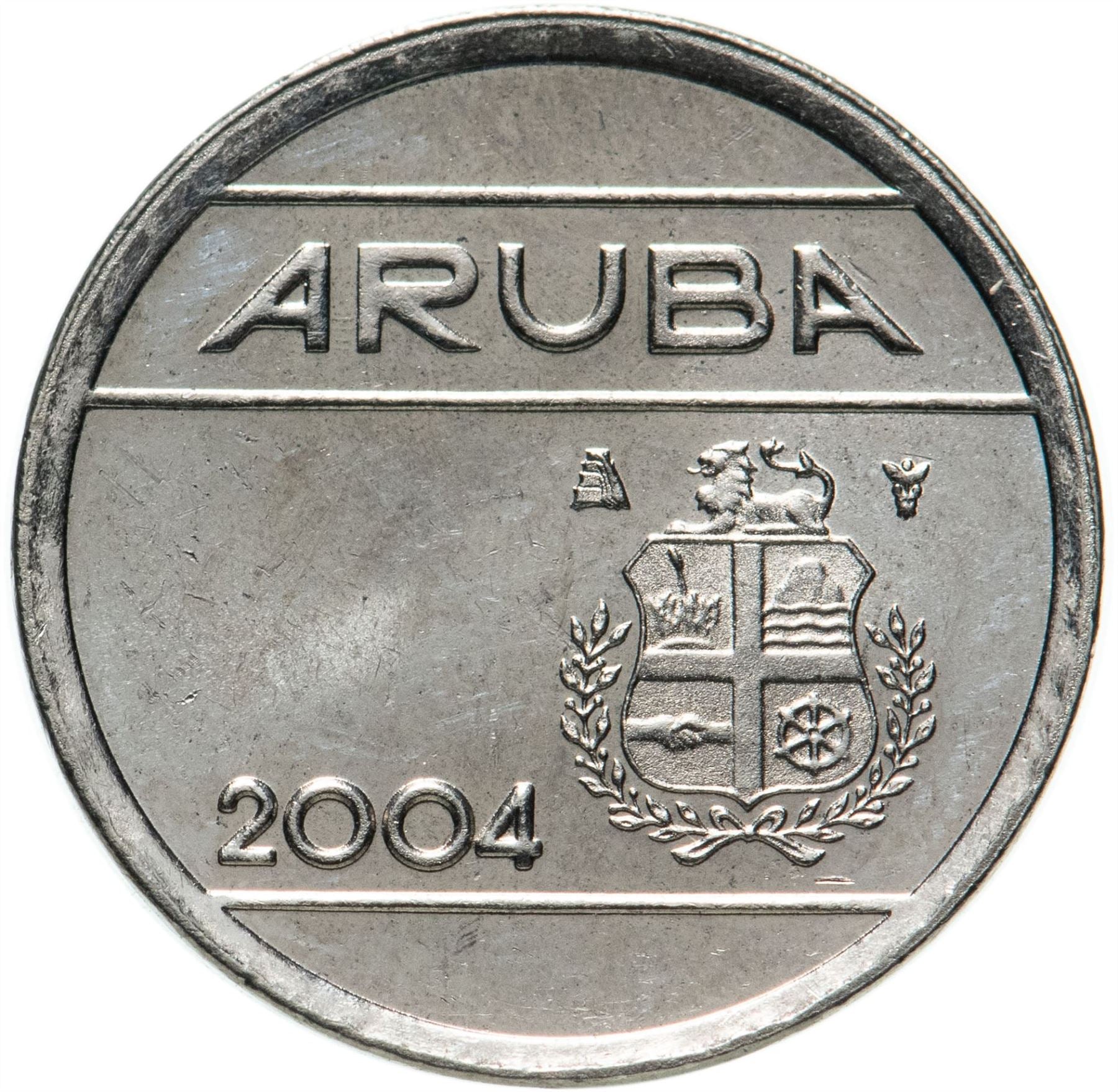 Aruba 5 Cents Coin | Queen Beatrix | Willem Alexander | KM1 | 1986 - 2020