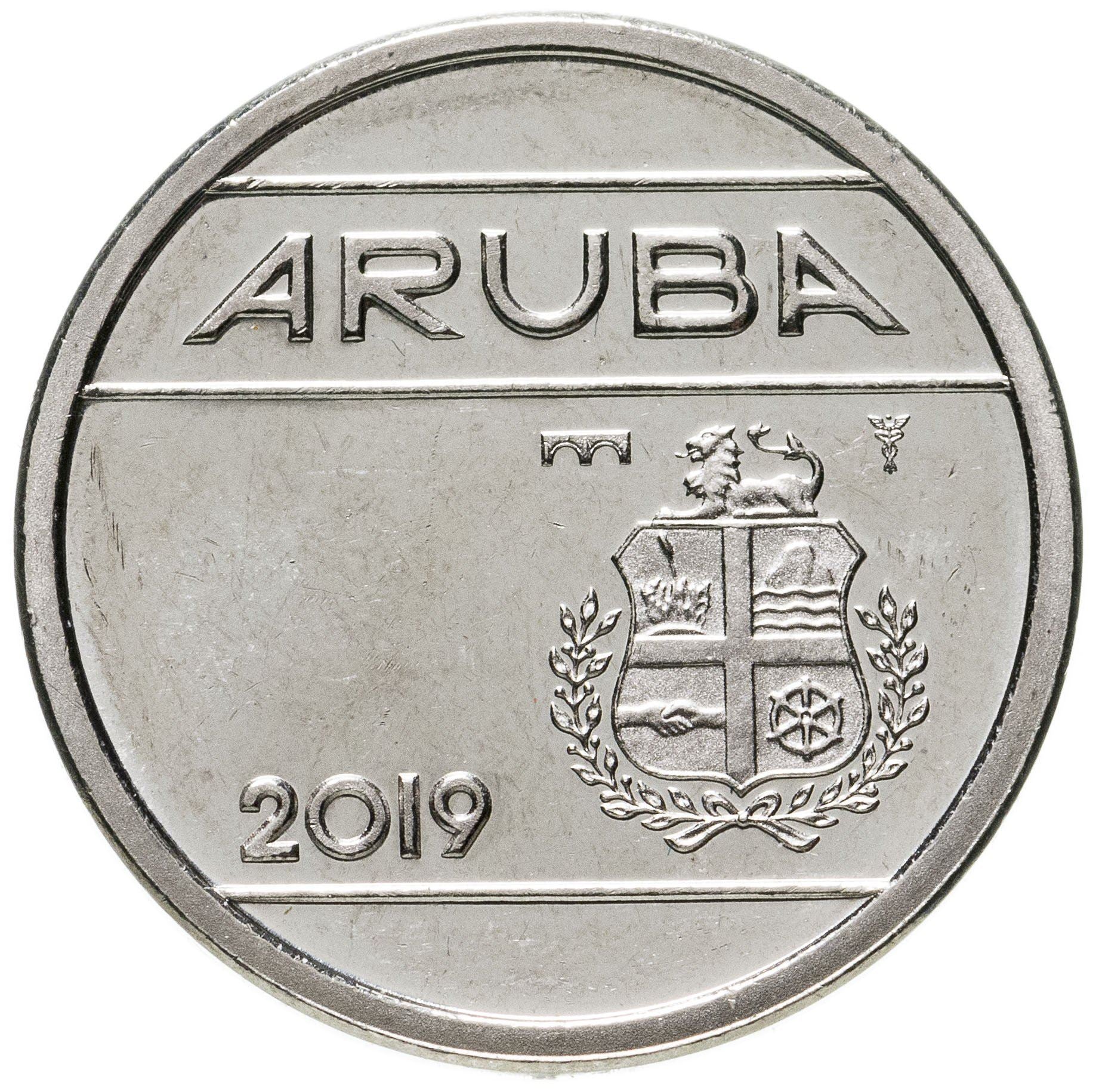 Aruba Coin Aruban 25 Cents | Queen Beatrix | King Willem Alexander | KM3 | 1986 - 2020