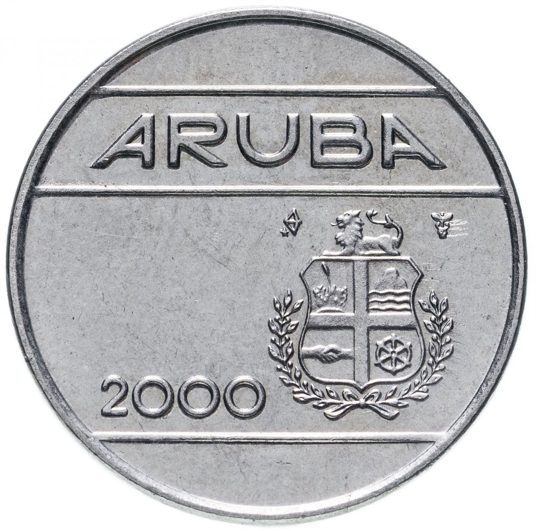 Aruba Coin Aruban 25 Cents | Queen Beatrix | King Willem Alexander | KM3 | 1986 - 2020