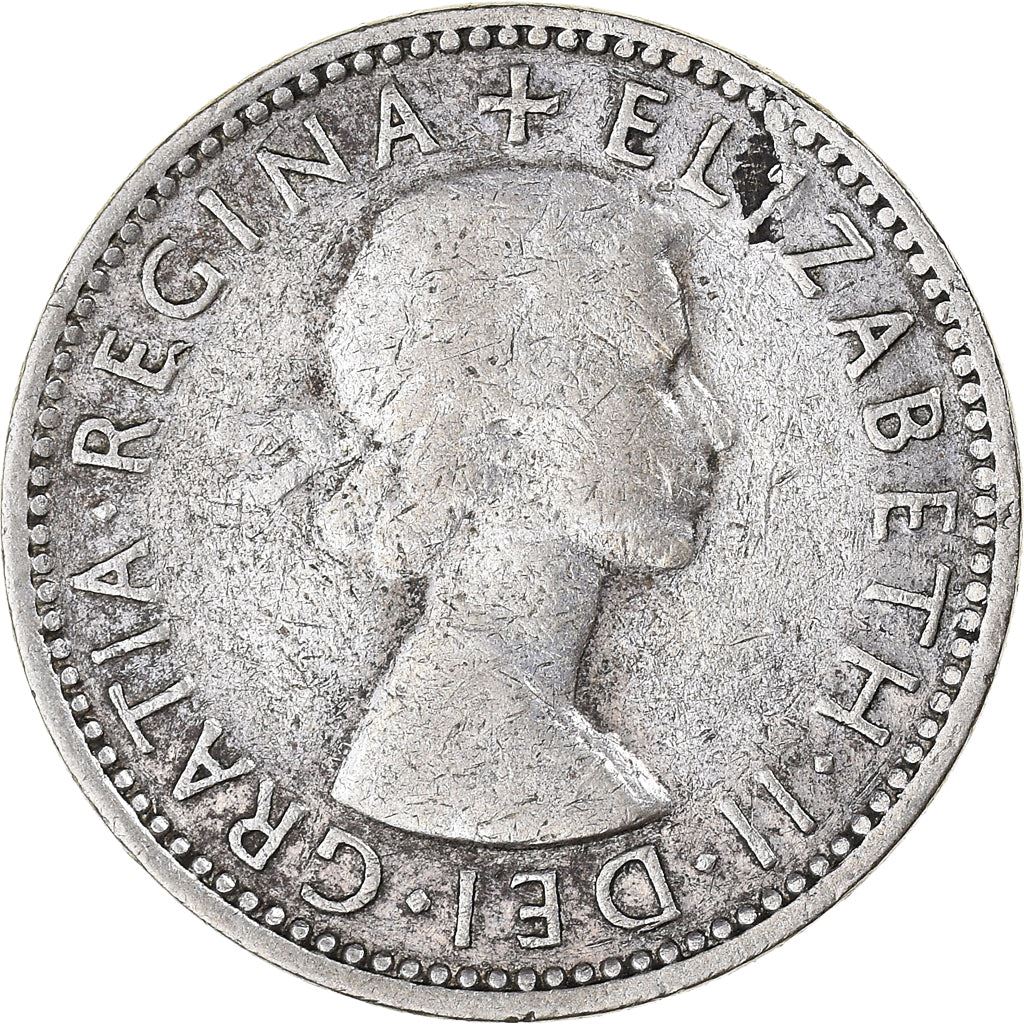 Australia | 1 Shilling Coin | Elizabeth II | Ram | KM53 | 1953 - 1954