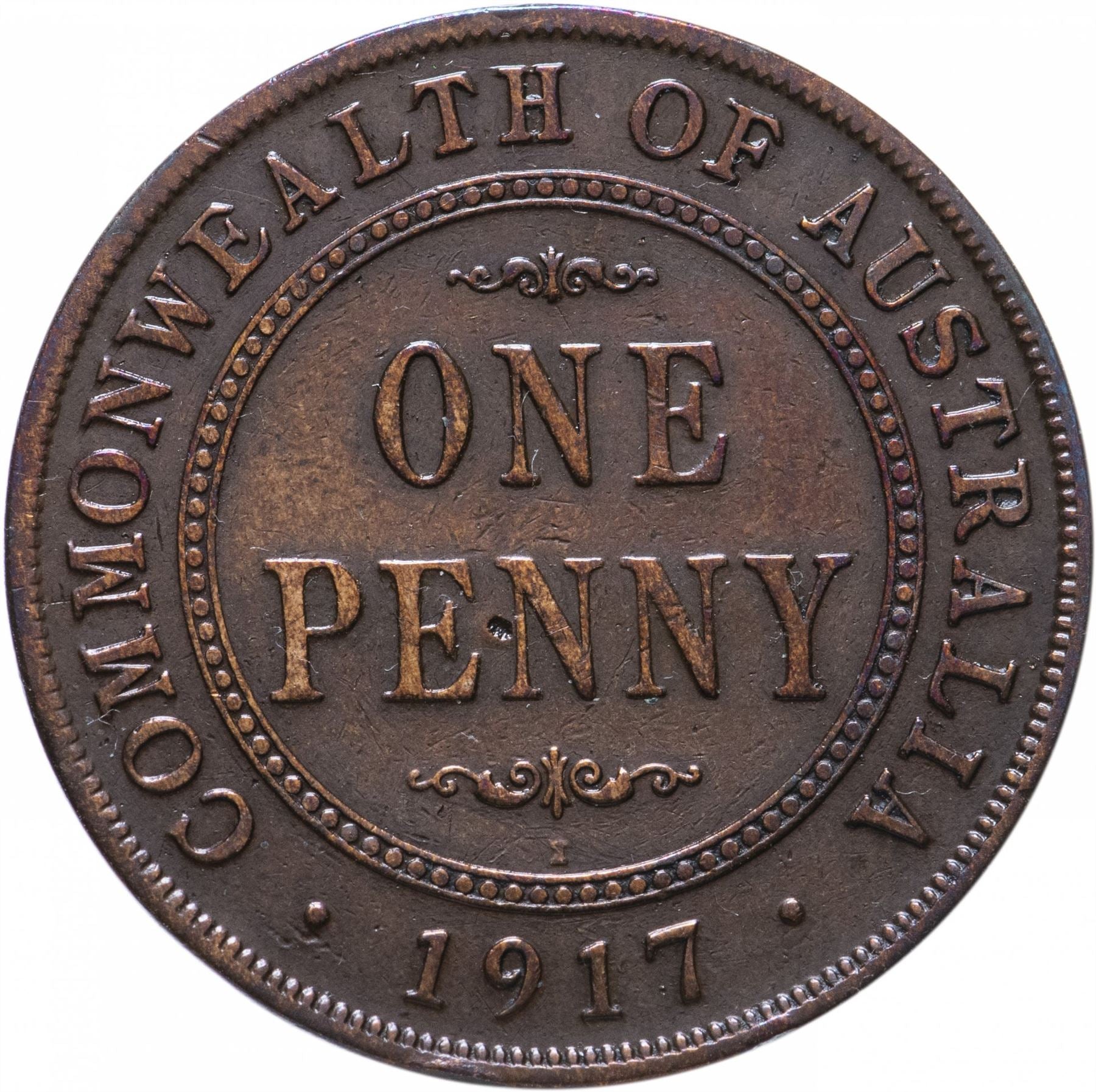 Australia Coin | 1 Penny | King George V | KM23 | 1911 - 1936