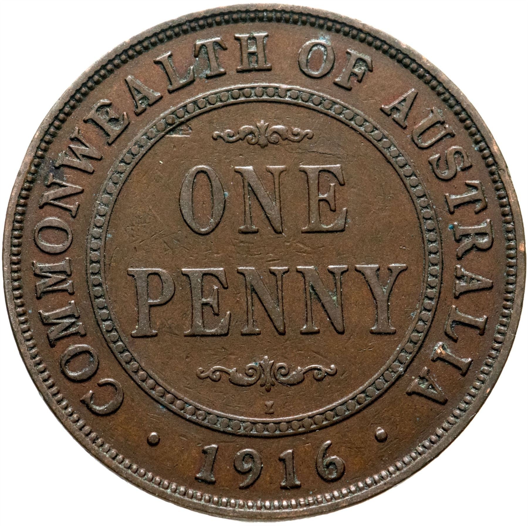 Australia Coin | 1 Penny | King George V | KM23 | 1911 - 1936