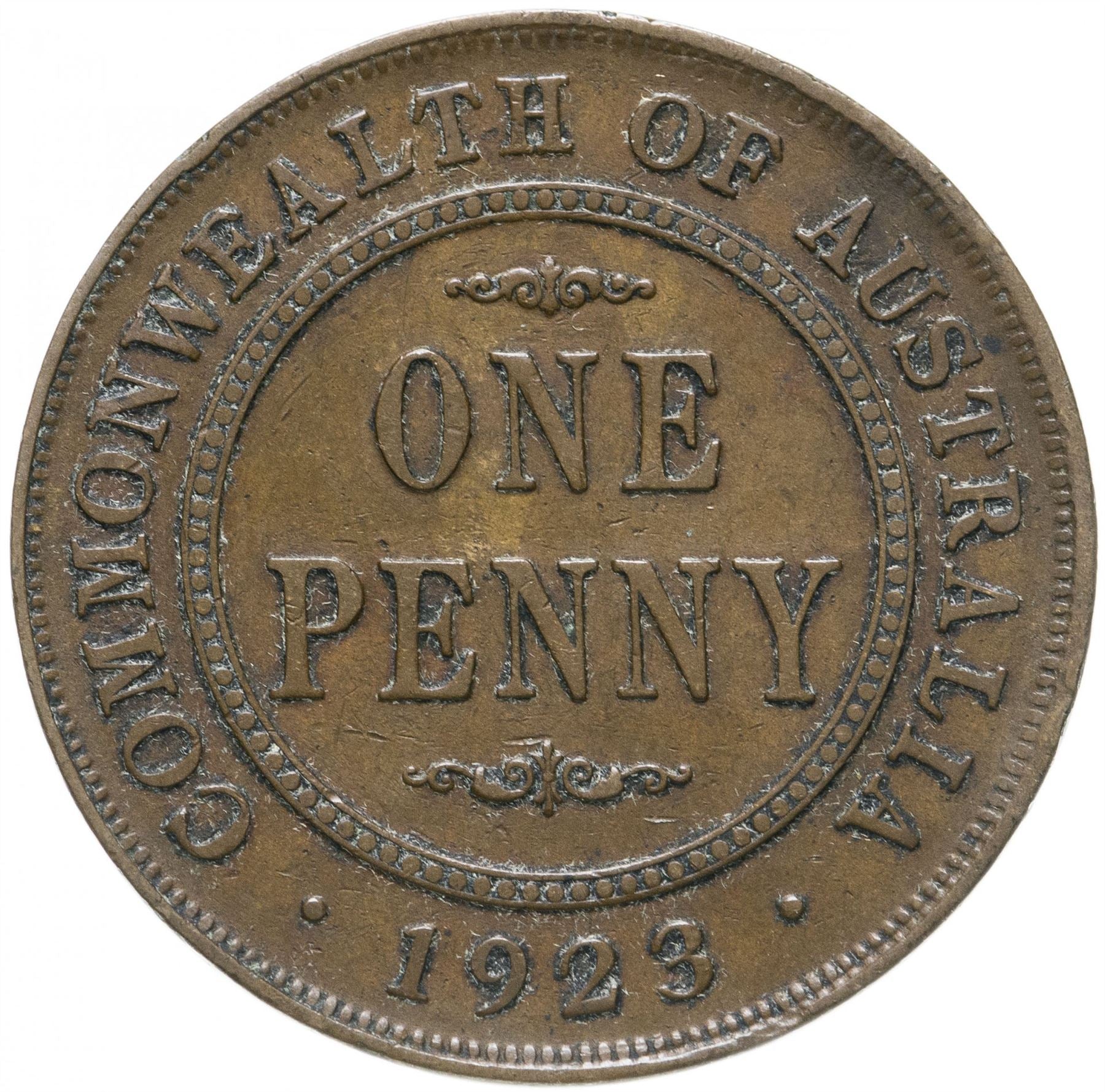 Australia Coin | 1 Penny | King George V | KM23 | 1911 - 1936