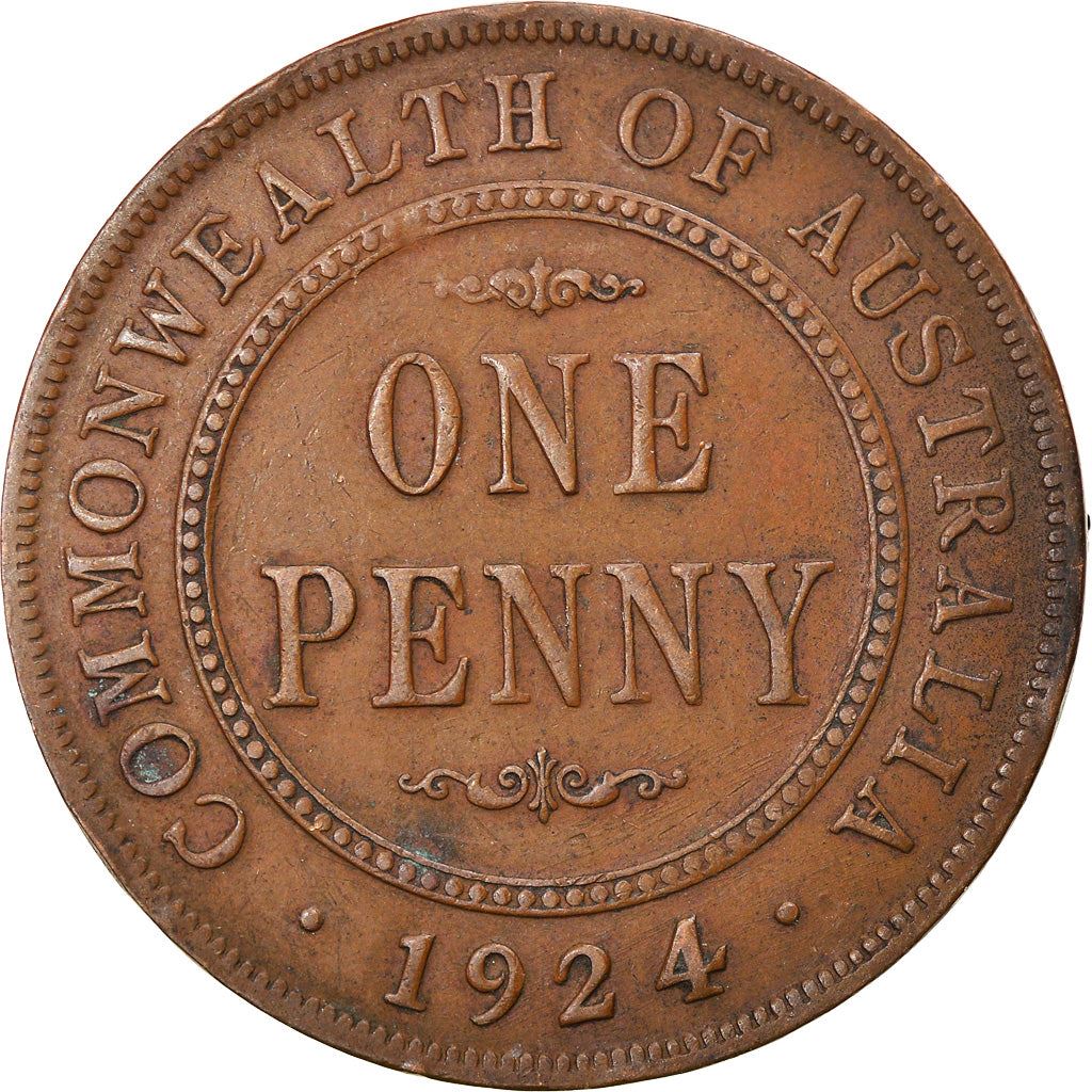 Australia Coin | 1 Penny | King George V | KM23 | 1911 - 1936