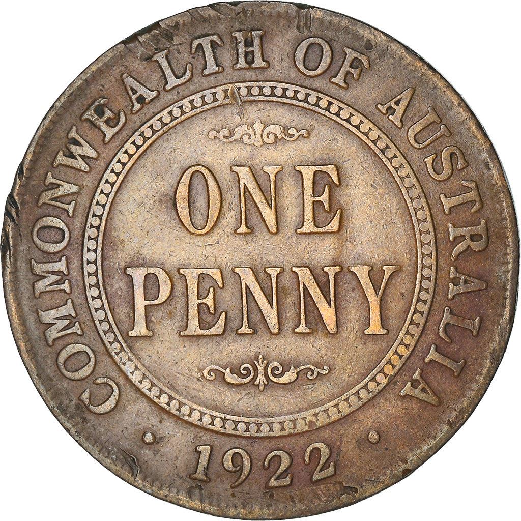 Australia Coin | 1 Penny | King George V | KM23 | 1911 - 1936