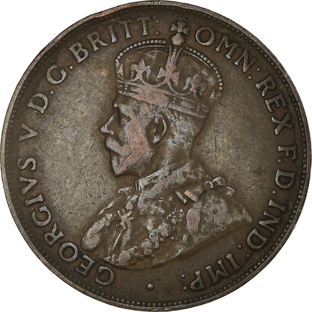 Australia Coin | 1 Penny | King George V | KM23 | 1911 - 1936