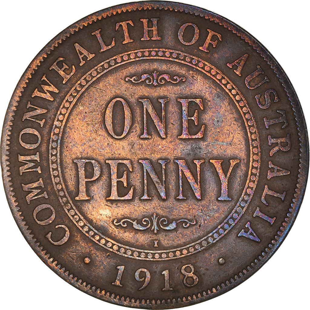 Australia Coin | 1 Penny | King George V | KM23 | 1911 - 1936