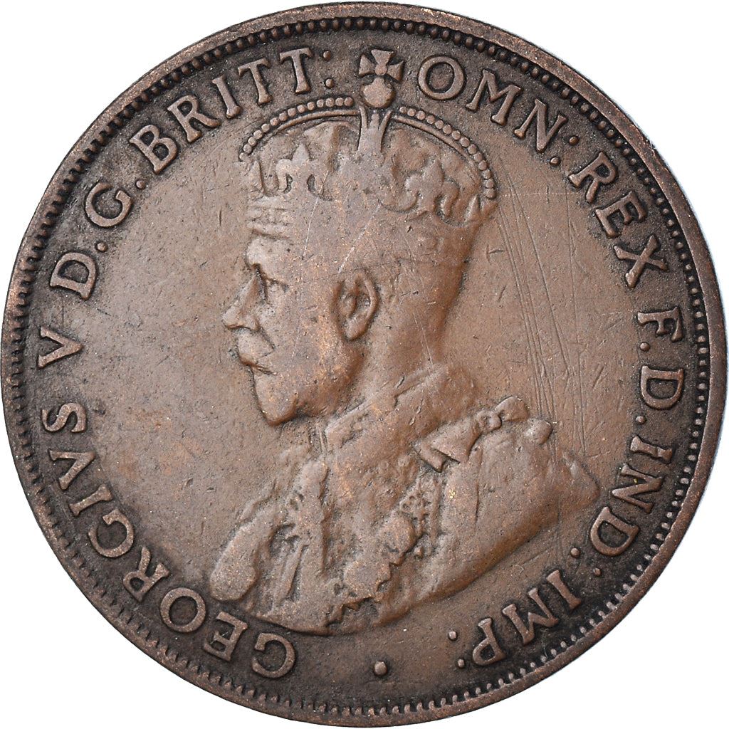 Australia Coin | 1 Penny | King George V | KM23 | 1911 - 1936