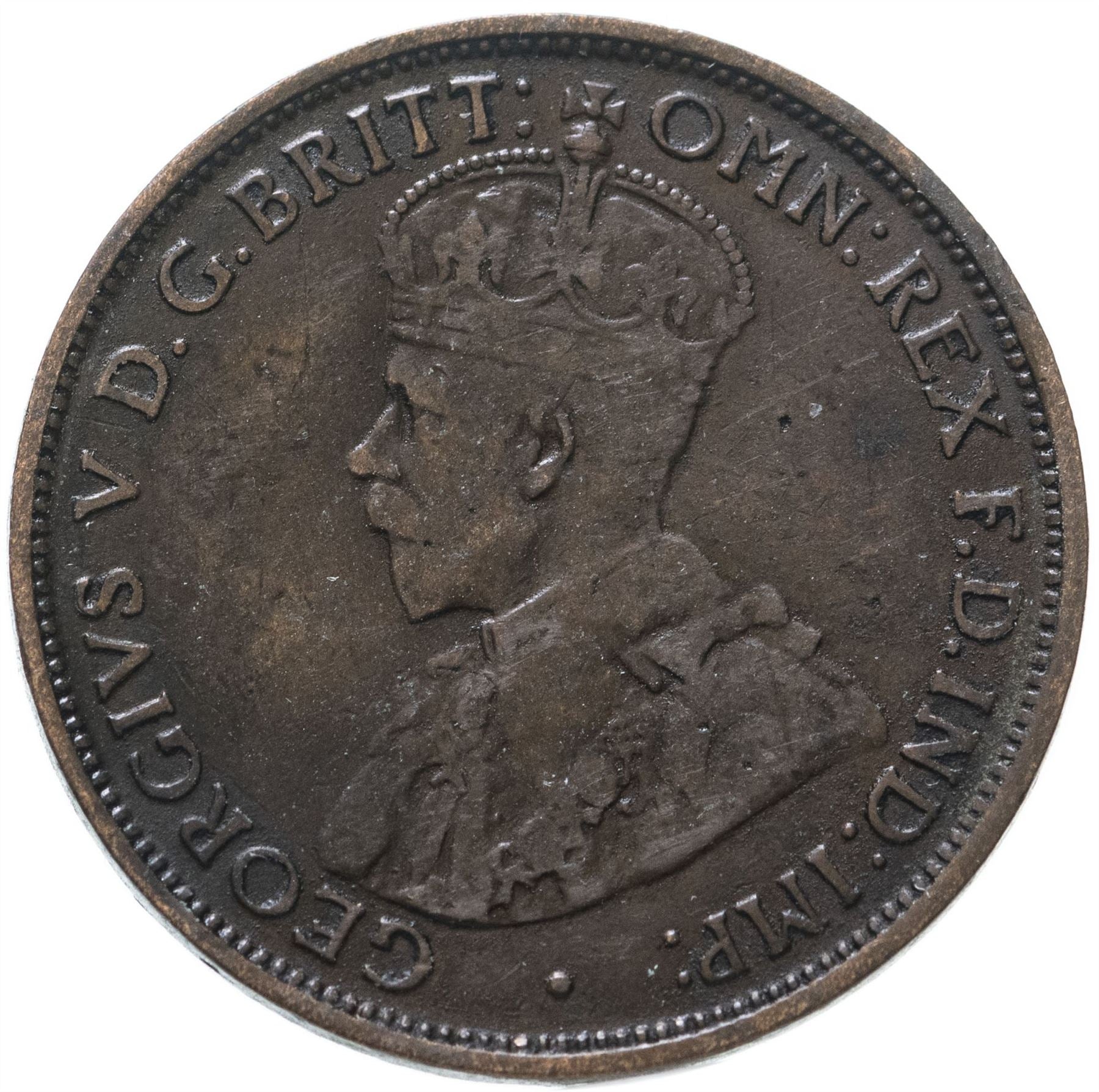 Australia Coin | ½ Penny | George V | KM22 | 1911 - 1936