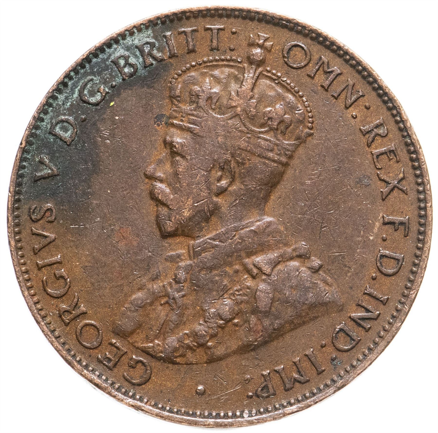 Australia Coin | ½ Penny | George V | KM22 | 1911 - 1936