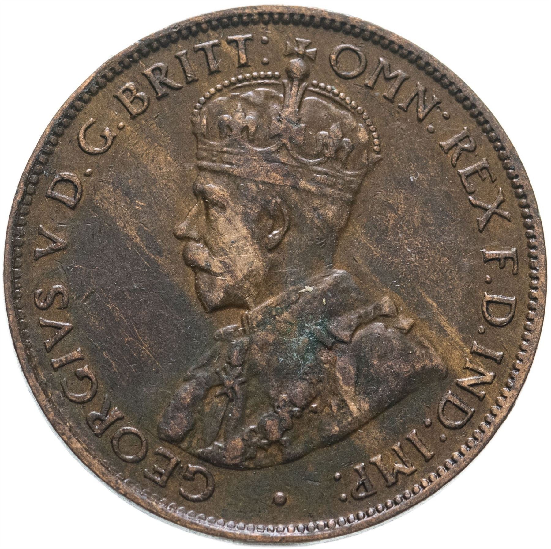 Australia Coin | ½ Penny | George V | KM22 | 1911 - 1936