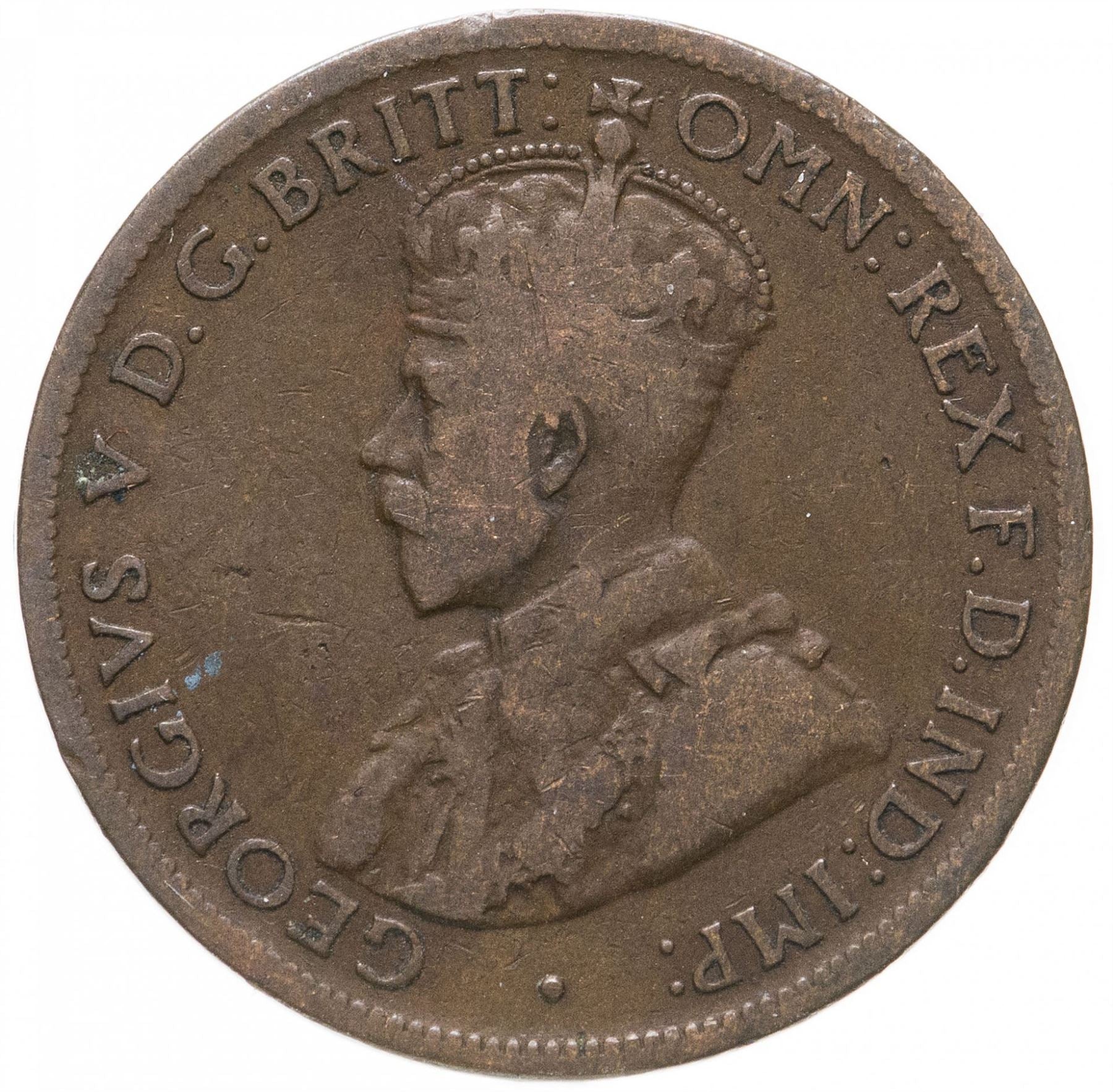 Australia Coin | ½ Penny | George V | KM22 | 1911 - 1936