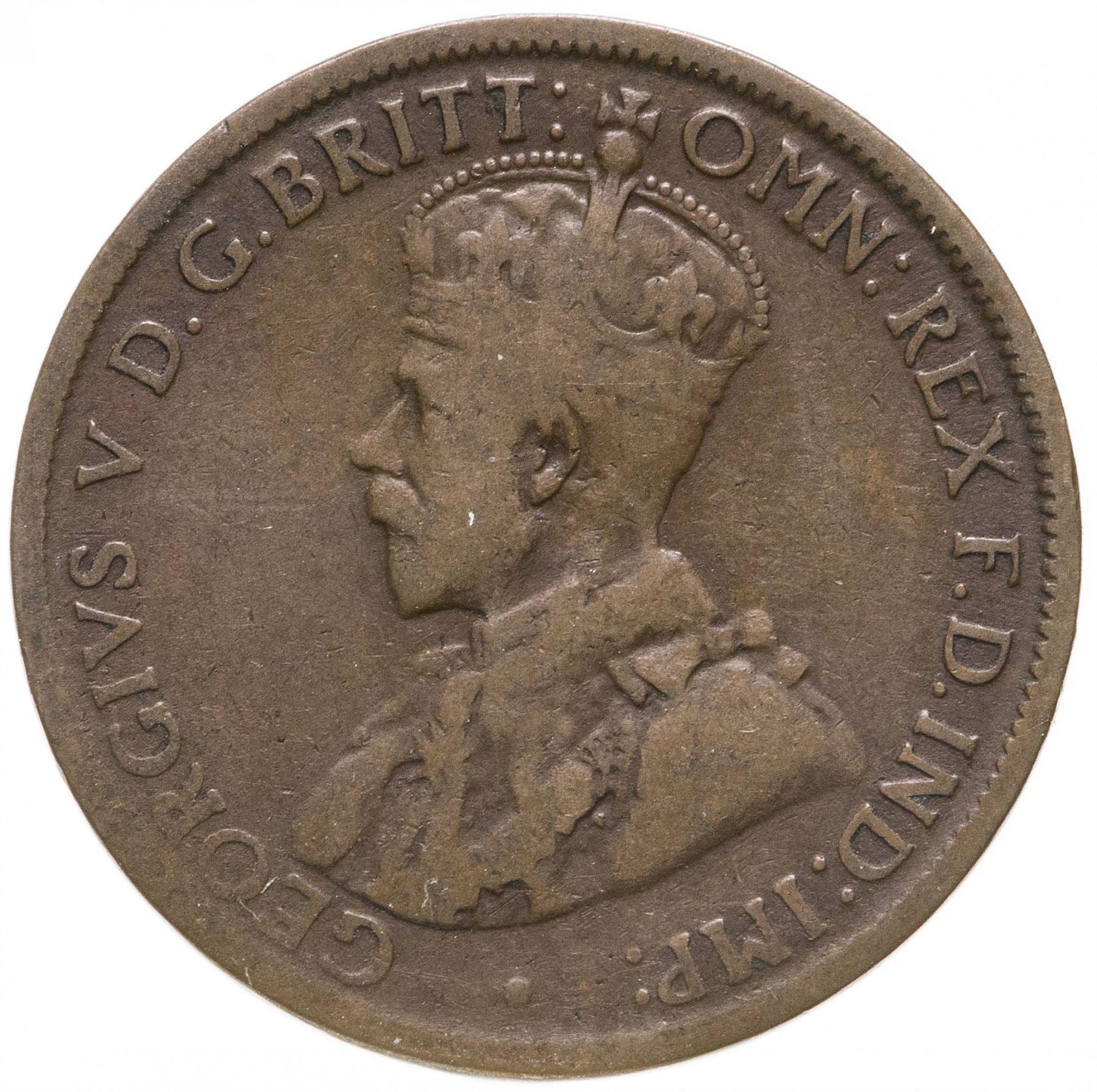 Australia Coin | ½ Penny | George V | KM22 | 1911 - 1936