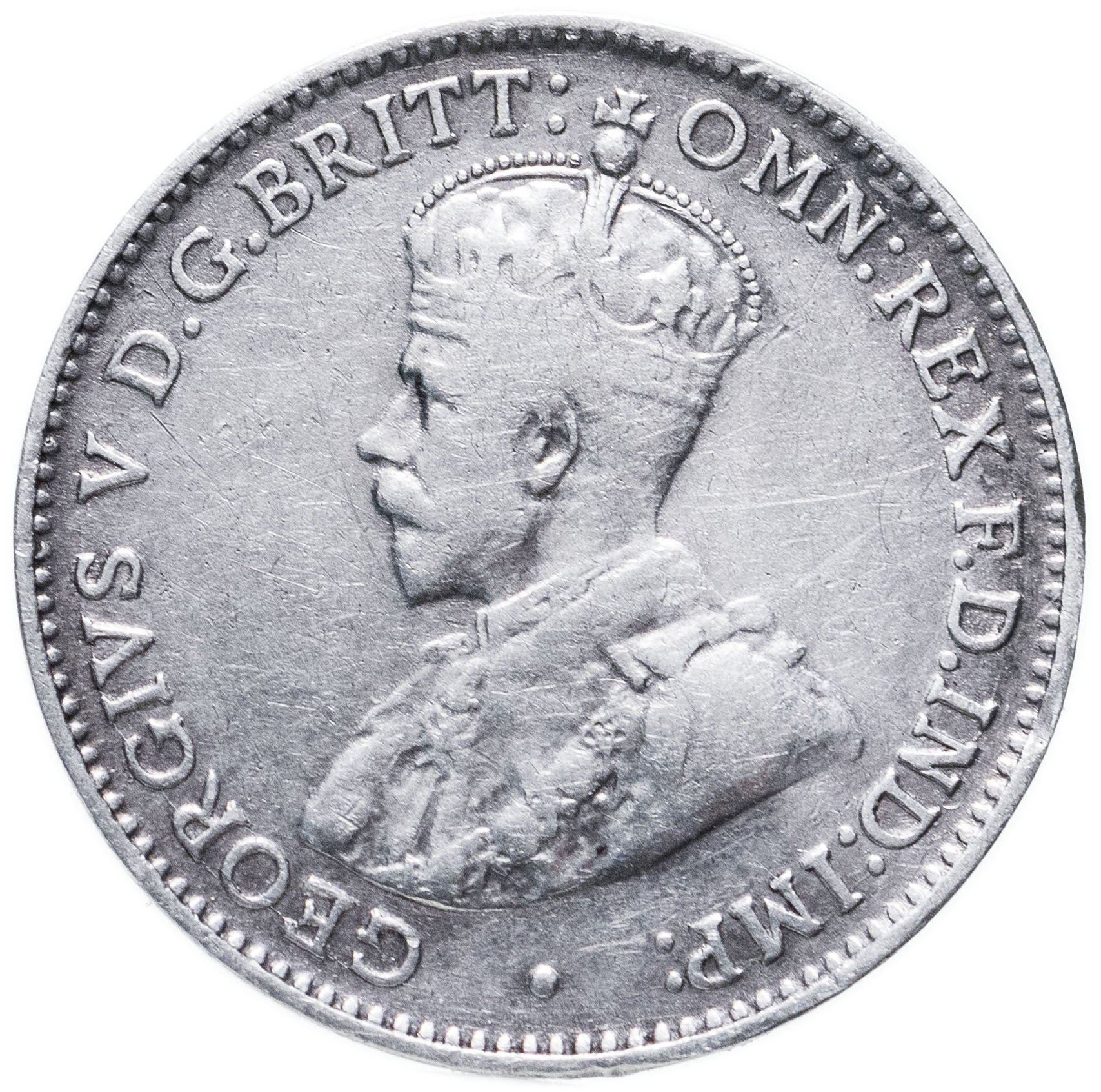 Australia Coin | 3 Pence | George V | Kangaroo | KM24 | 1911 - 1936