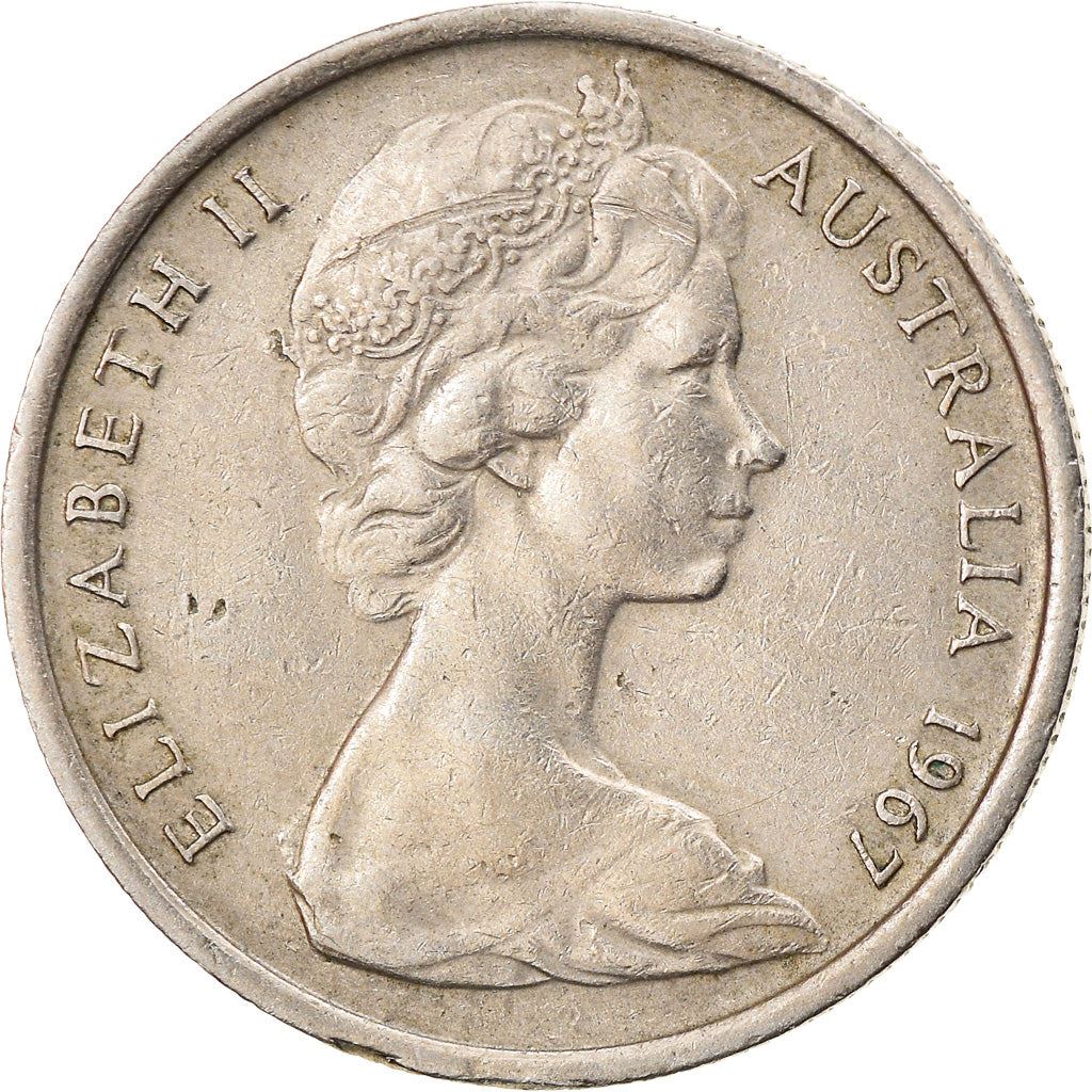 Australia Coin | 5 Cents | Elizabeth II | Short Beaked Echidna | KM64 | 1966 - 1984