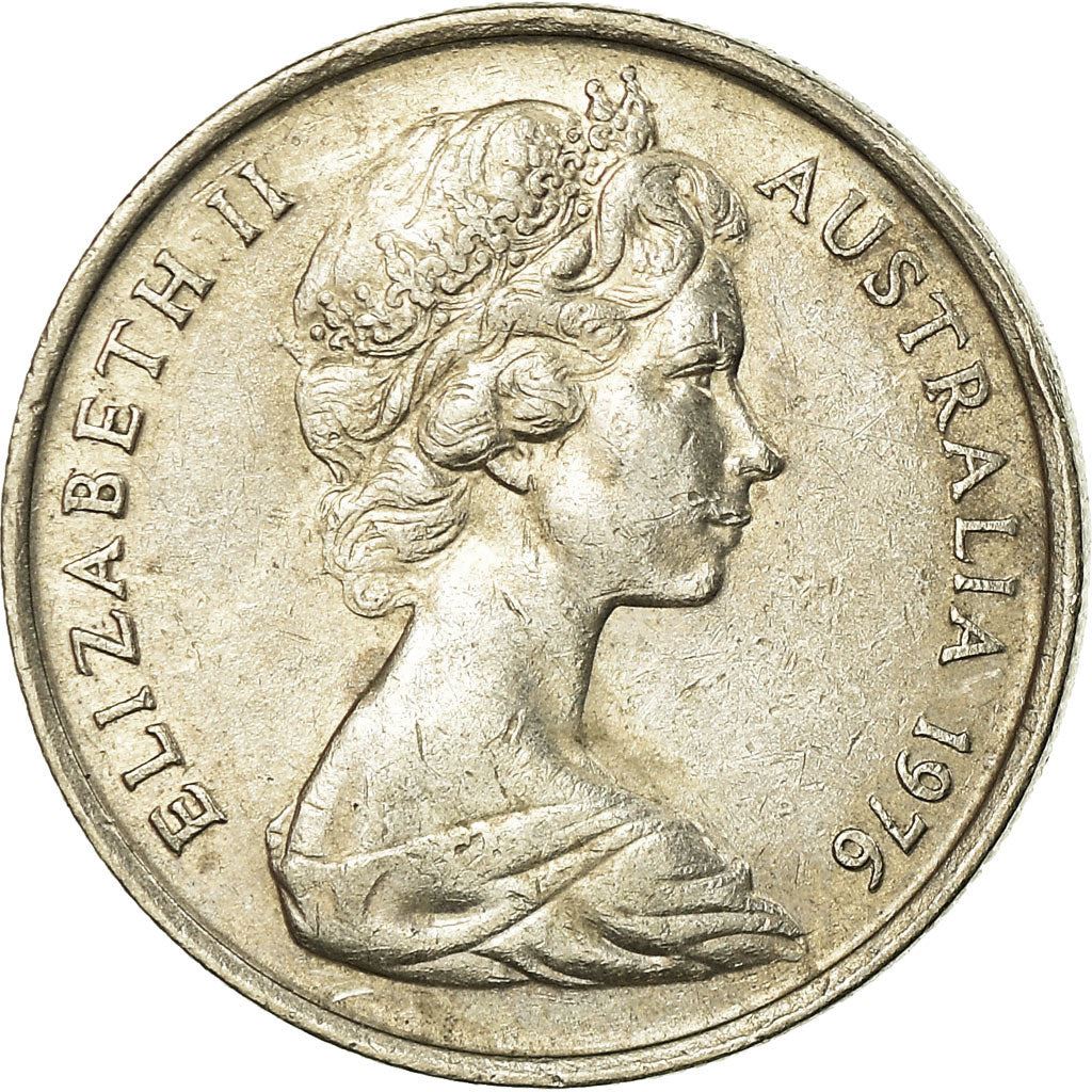 Australia Coin | 5 Cents | Elizabeth II | Short Beaked Echidna | KM64 | 1966 - 1984